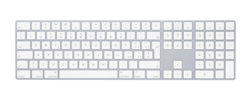TASTIERA MAGIC APPLE +TAST.NUM ITA MAGICKEYBOARD WIRELESS  SILVER foto 2