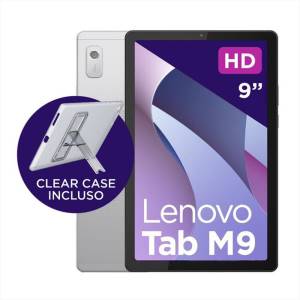 Lenovo tab m9 tb310fu 4+64gb wifi 9 arctic grey + clear case ita