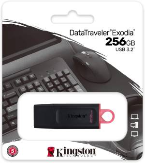 Pen drive kingston dtx/256gb - 256gb usb3.2 datatraveler exodia