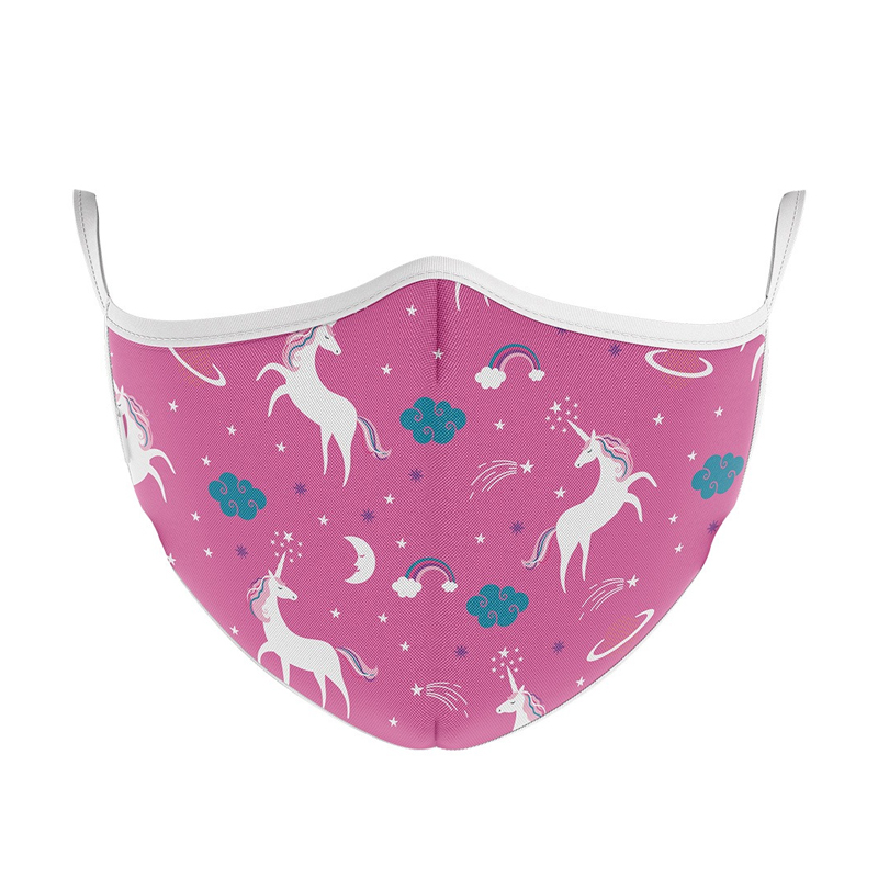 MASCHERINA ULTRA STYLE IN TNT DOPPIO STRATO - UNICORNS-L foto 2