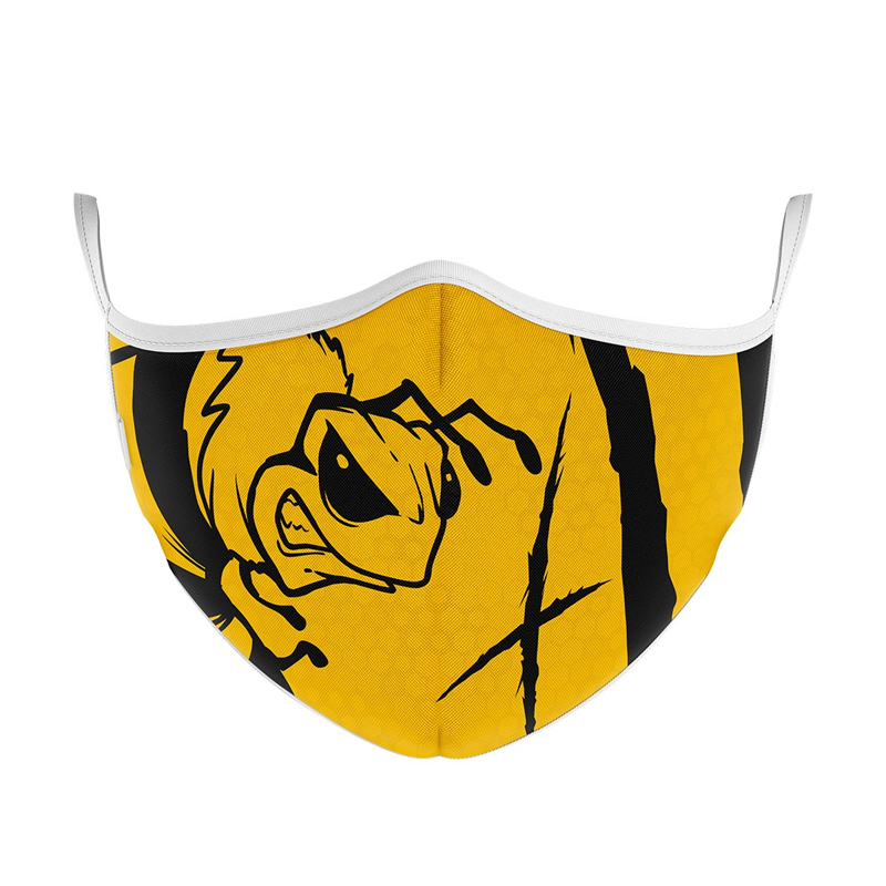 MASCHERINA ULTRA STYLE IN TNT DOPPIO STRATO - ANGRY BEE-S foto 2