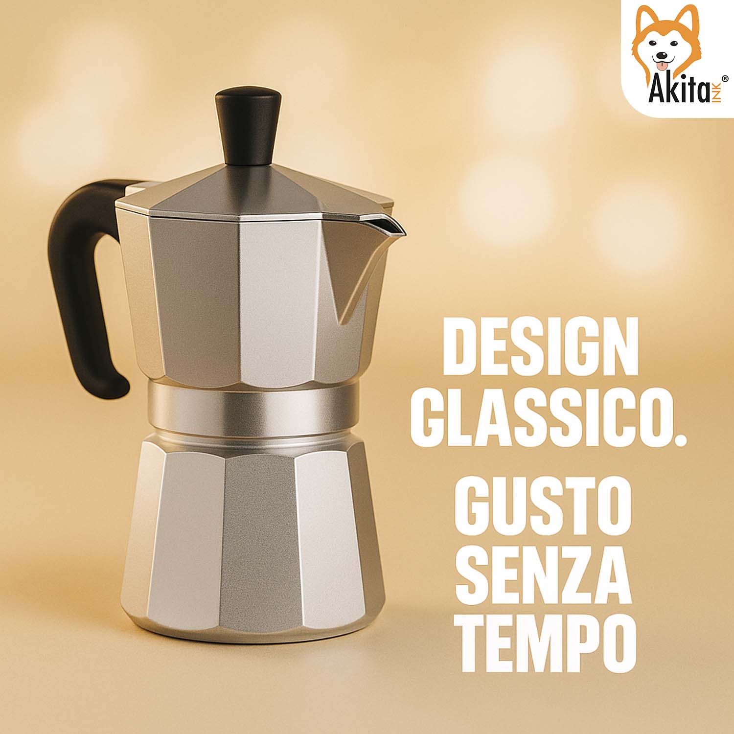 Caffettiera Moka Alluminio 3 Tazze Antigoccia Nera foto 6