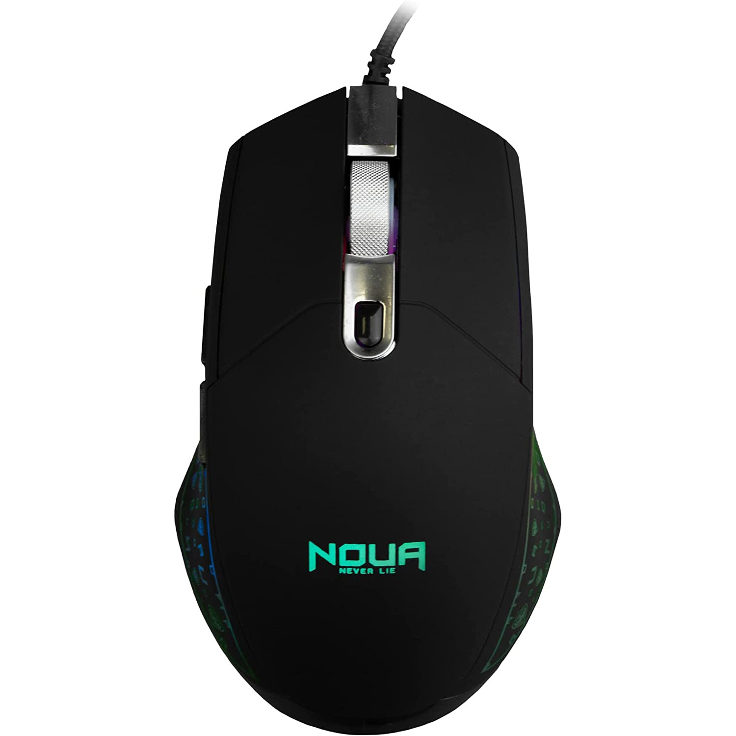 Mouse USB Gaming Noua Neon R 6 Tasti RGB 4800 DPI foto 2