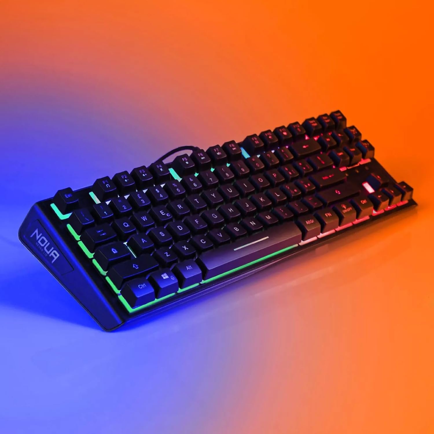 Tastiera gaming Noua cosmo semi-meccanica retroilluminazione RGB foto 6