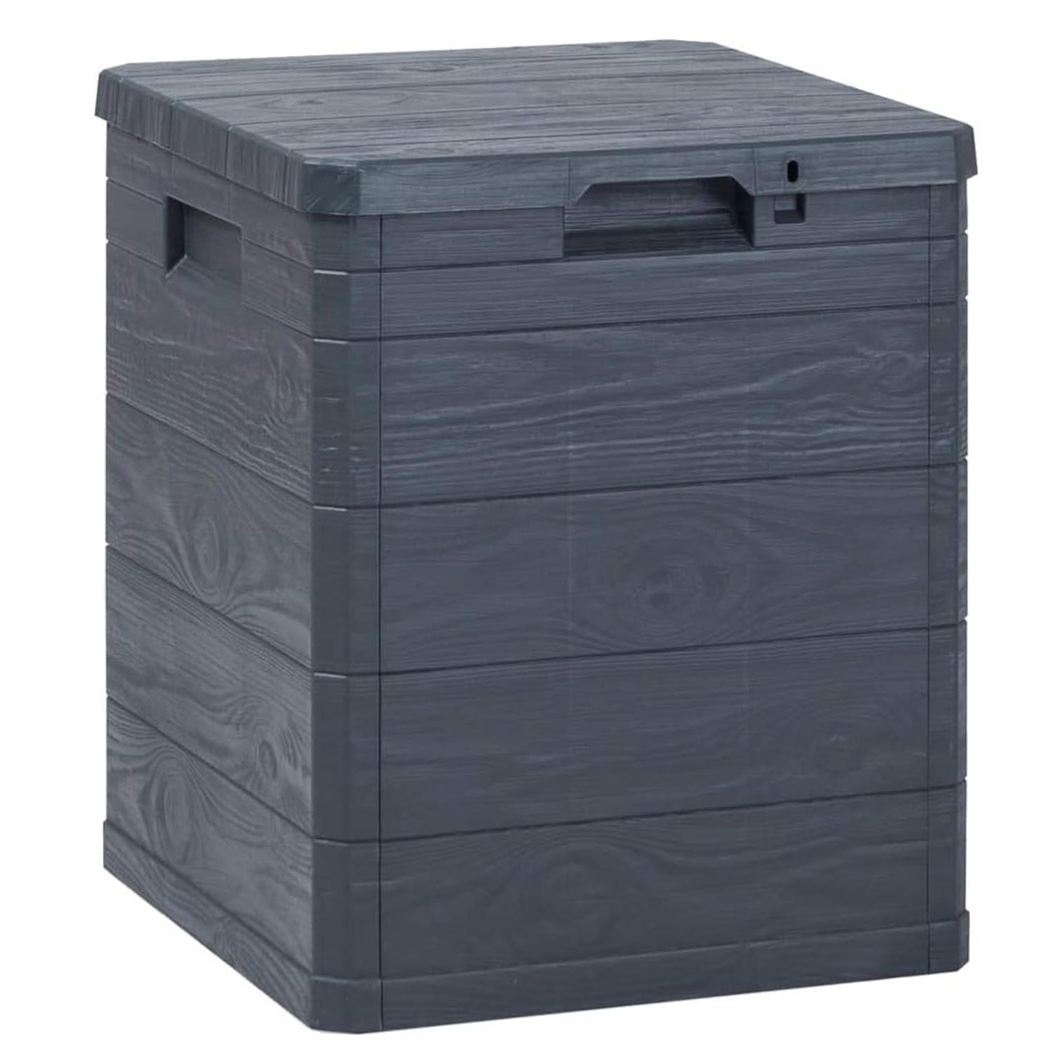 Toomax baule esterni 90l antracite effetto legno.