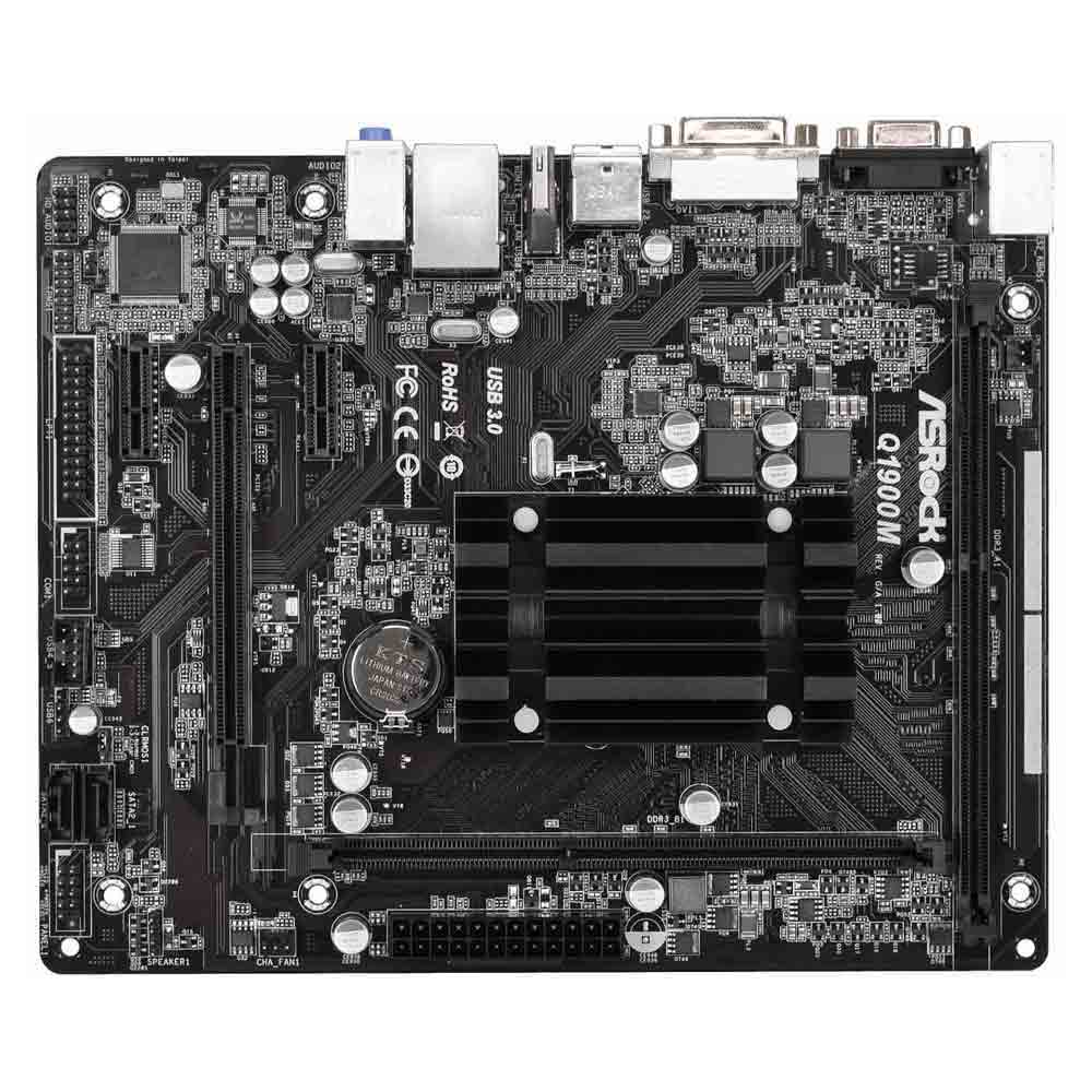 ASRock Q1900M J1900 DualDDR3L 1333mhz 2xSATA2 HDMI DVI D-Sub mATX foto 3
