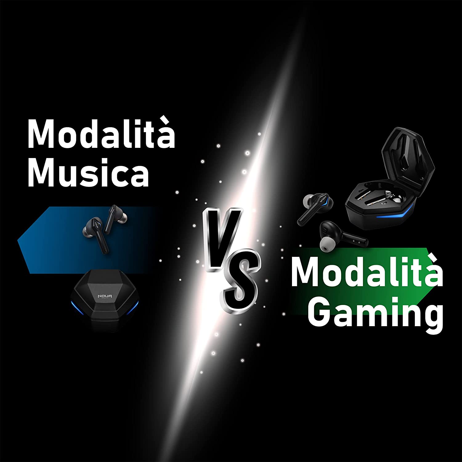 Auricolari samurai Noua gaming senza fili  foto 6