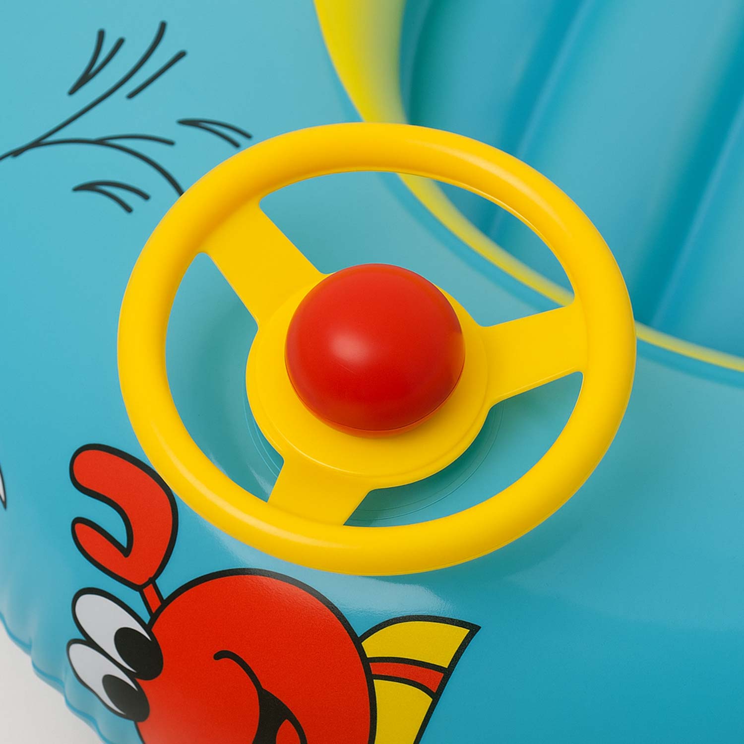 Canotto Gonfiabile Bambini 1153cm - Volante e Fondo Morbido foto 4