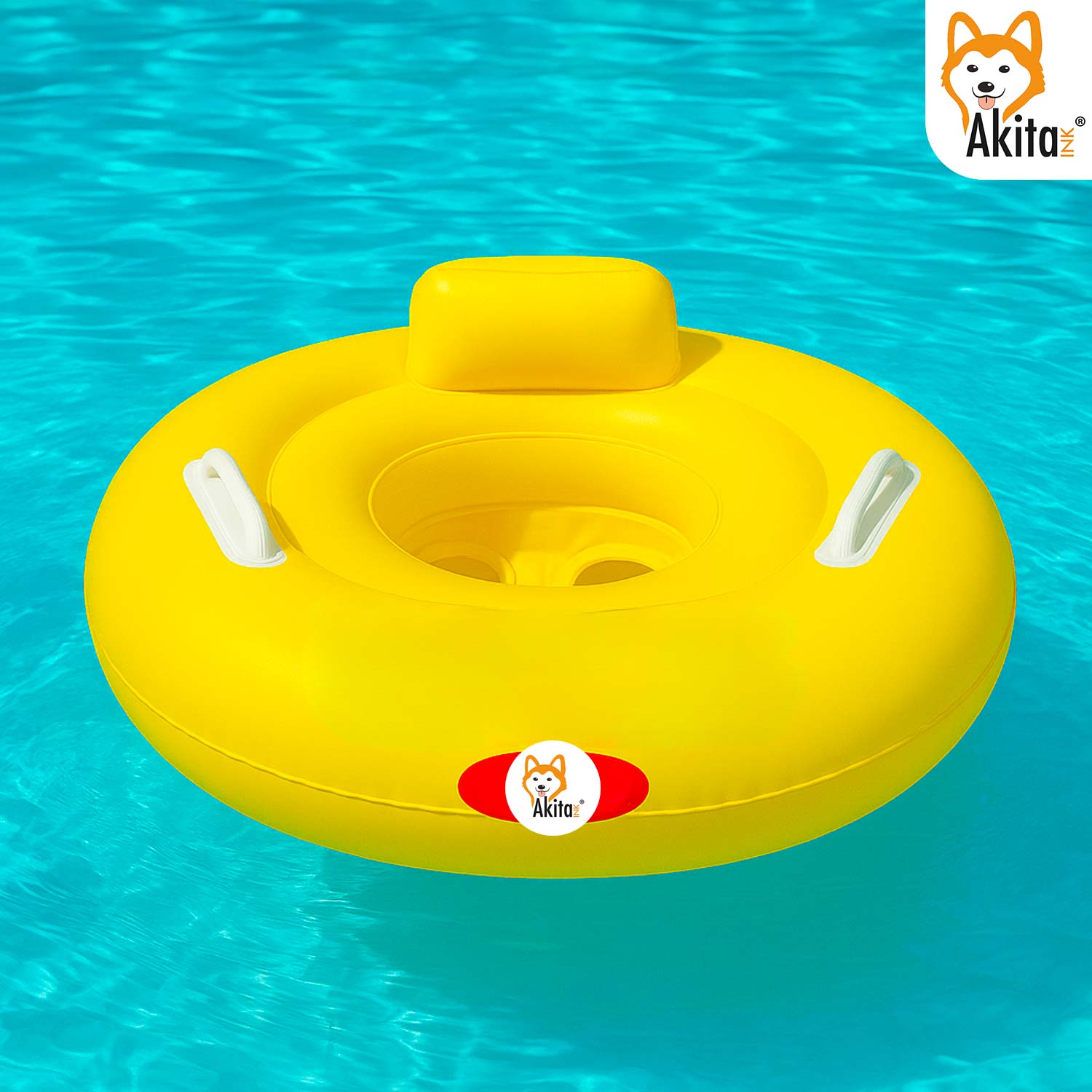 Salvagente Neonato Bambino - Mutandina Rotonda con Maniglie foto 3