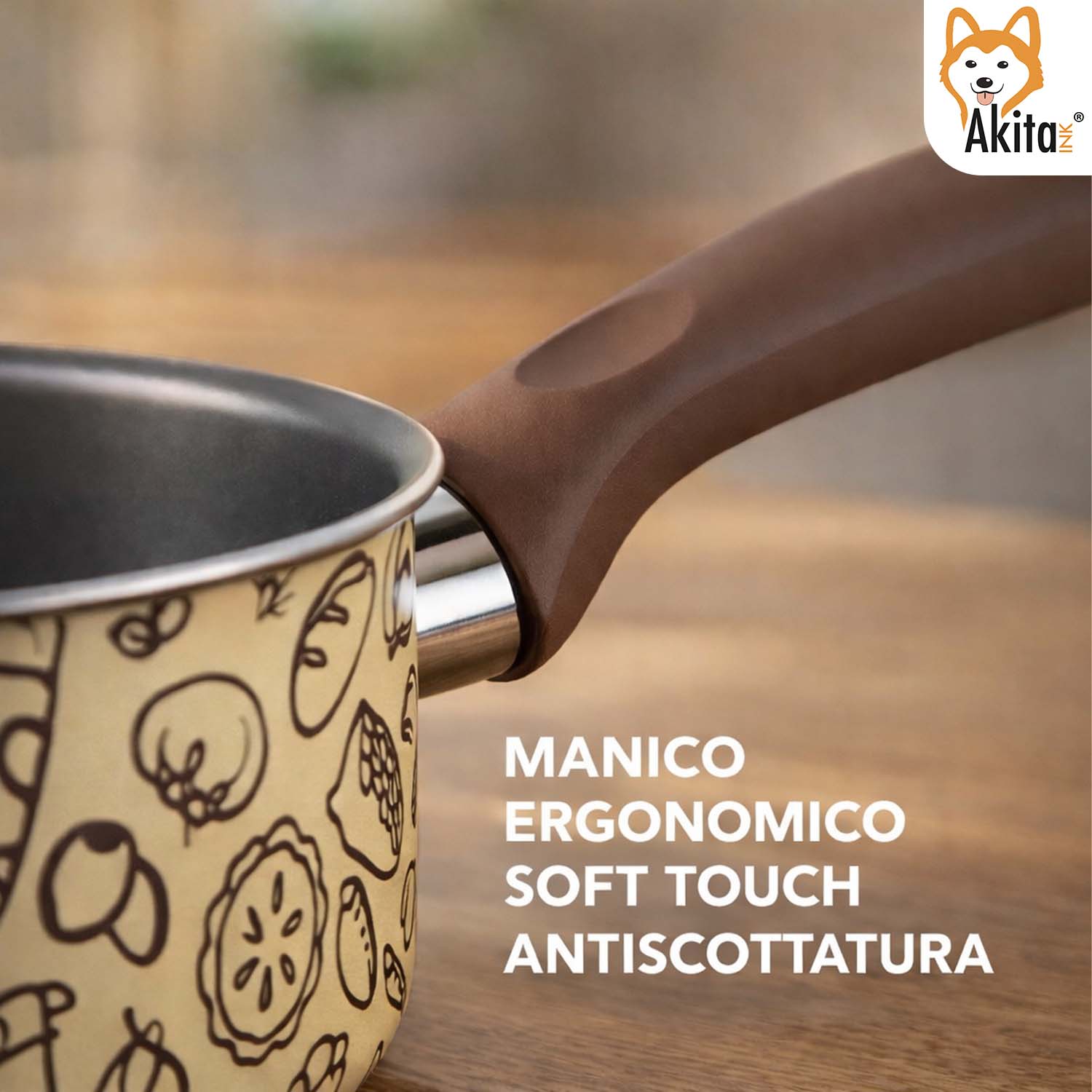 Tris Casseruole Pastella 16-18-20 cm con Coperchio Vetro foto 4