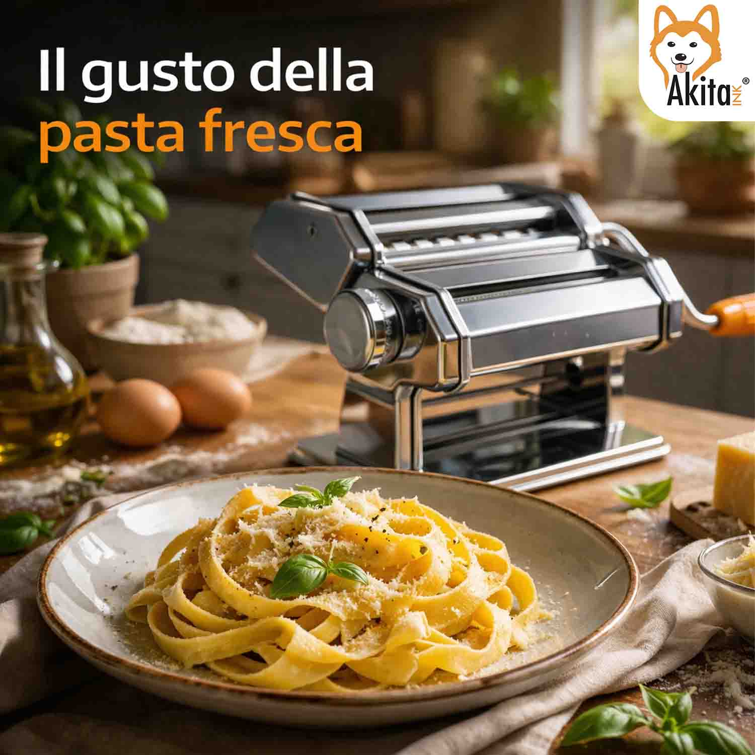 Macchina da Pasta 3 Rulli Acciaio Inox con Morsetto foto 6