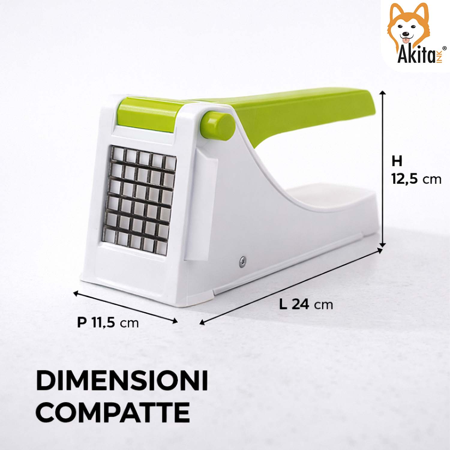 Tagliapatate Stilo con Lama in Acciaio Inox foto 5