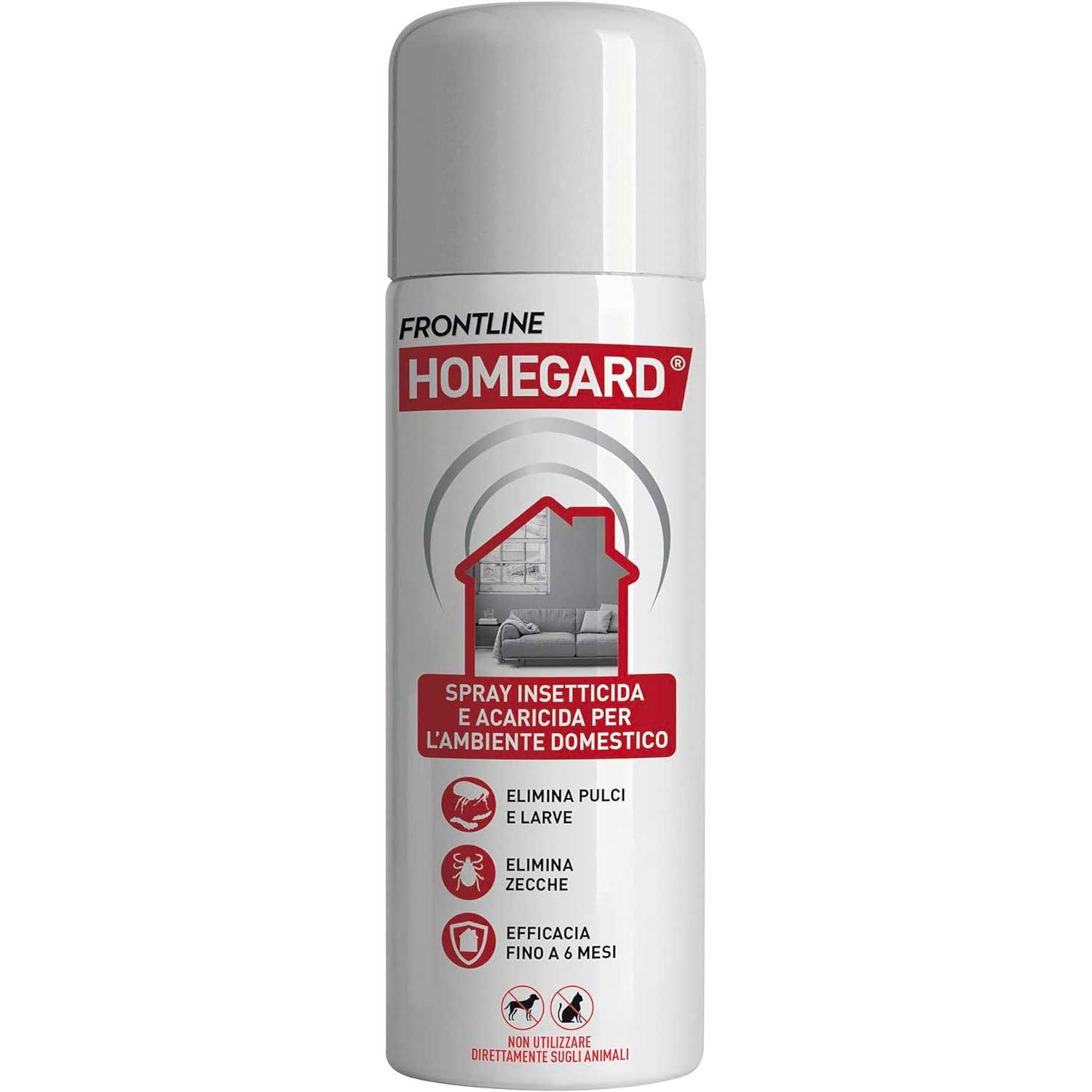 Frontline homegard spray insetticida, antipulci per ambienti ad azione rapida