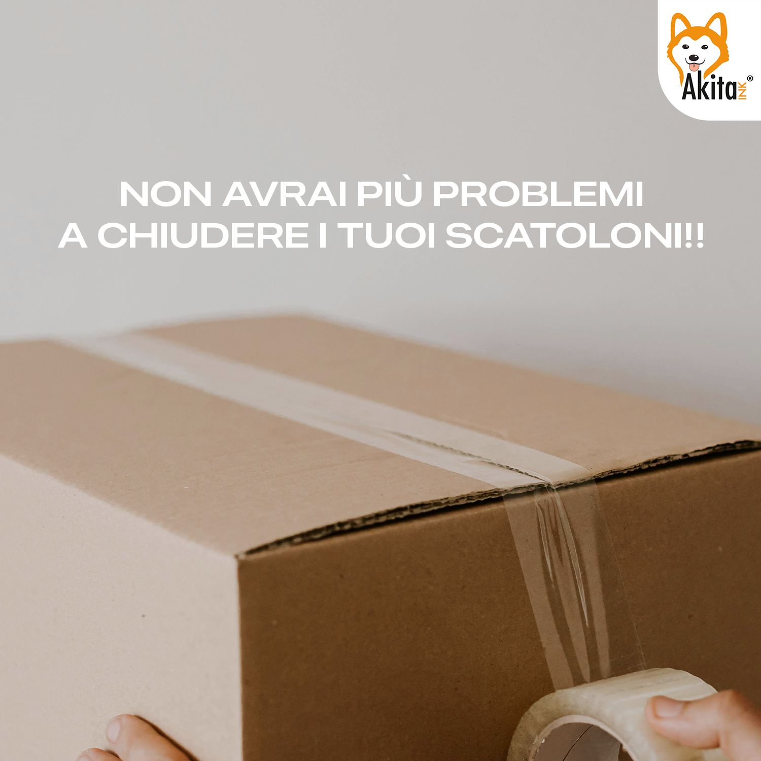 Akitaink Nastro Adesivo Trasparente 50x66mt Silenzioso foto 5