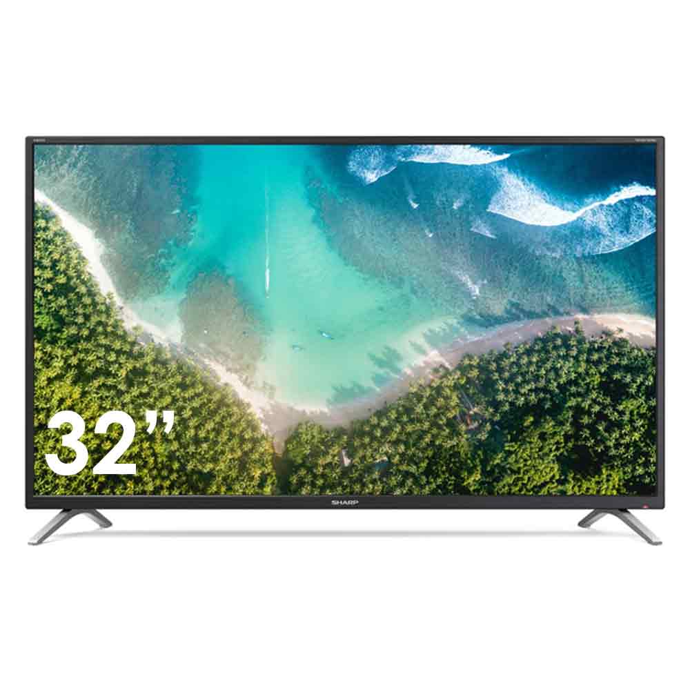 Televisore Smart Sharp Aquos HD 32 pollici AndroidTV 9 Google Assistant 32BI2E