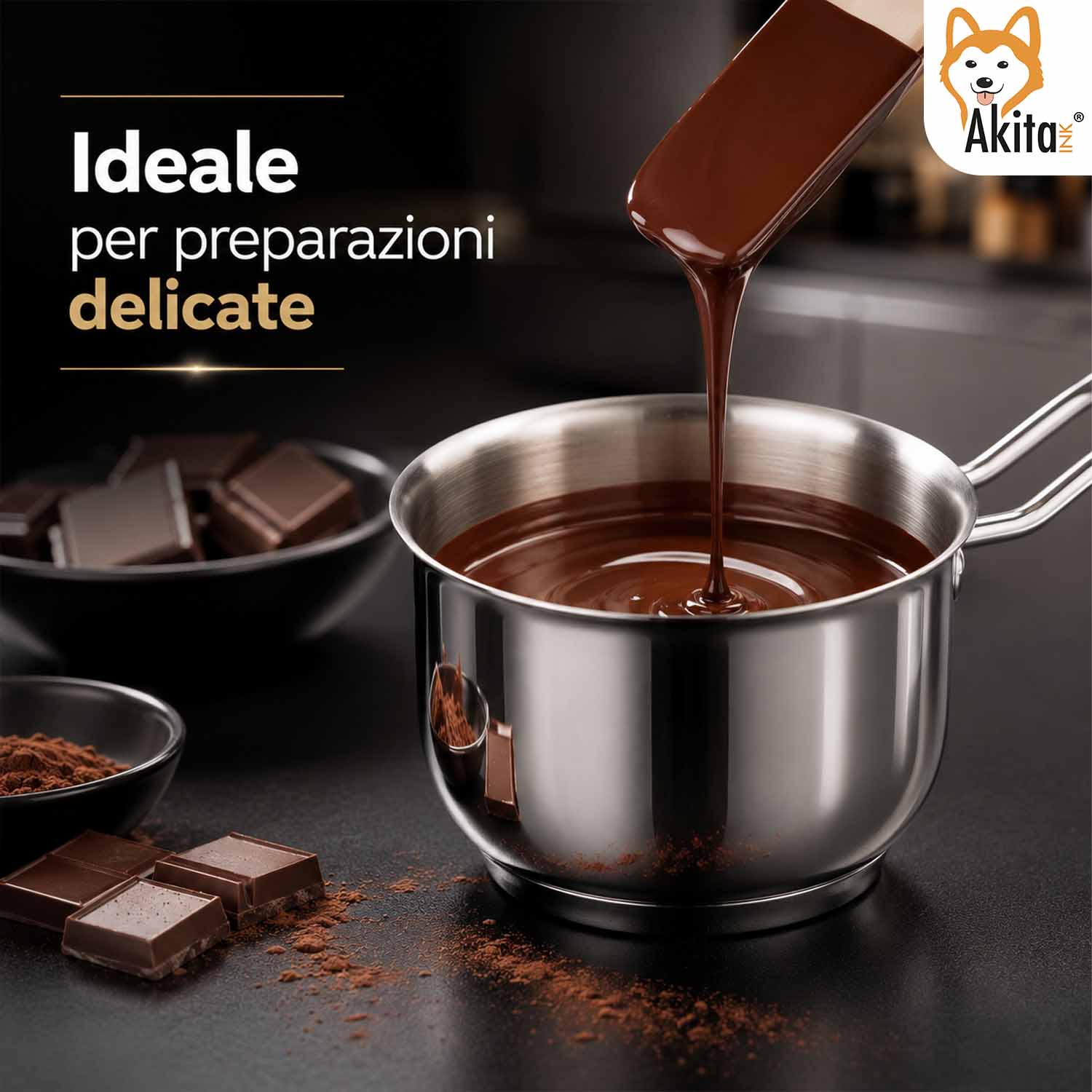 Bollilatte Casseruola Conica Inox 12 cm foto 4