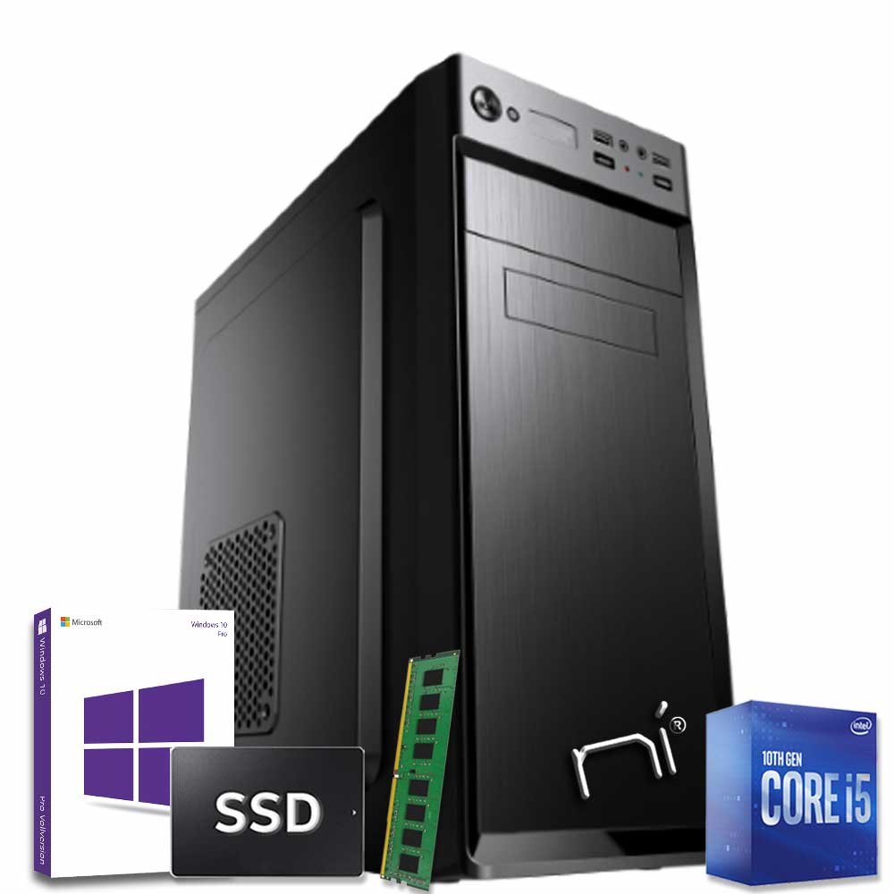Thunder Pc desktop intel I5-10400 ram 8GB ssd 240gb windows 10 pro licenziato foto 2