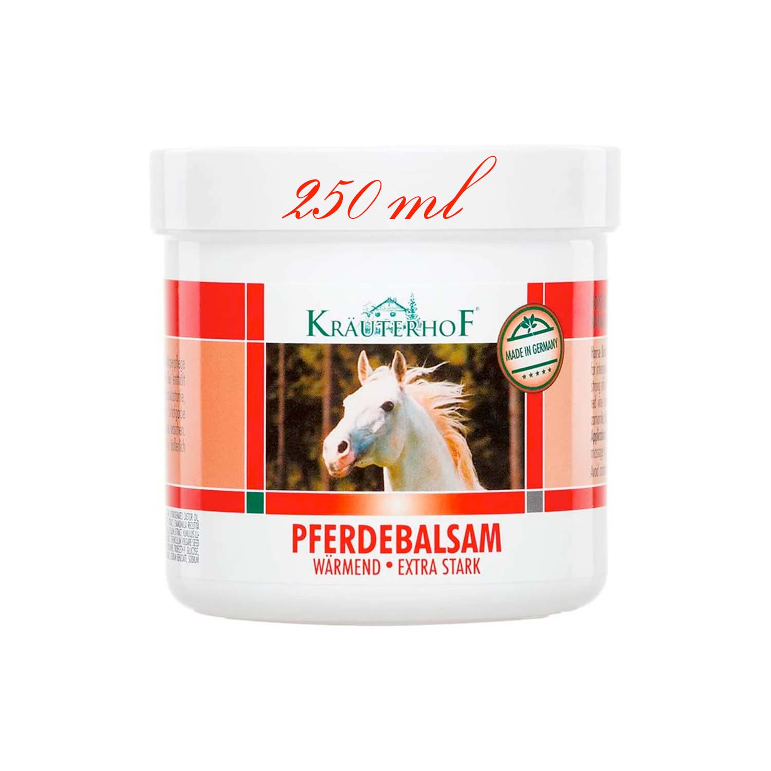 Balsamo cavallo krauterhof riscaldante Extra Strong 250 ml foto 2