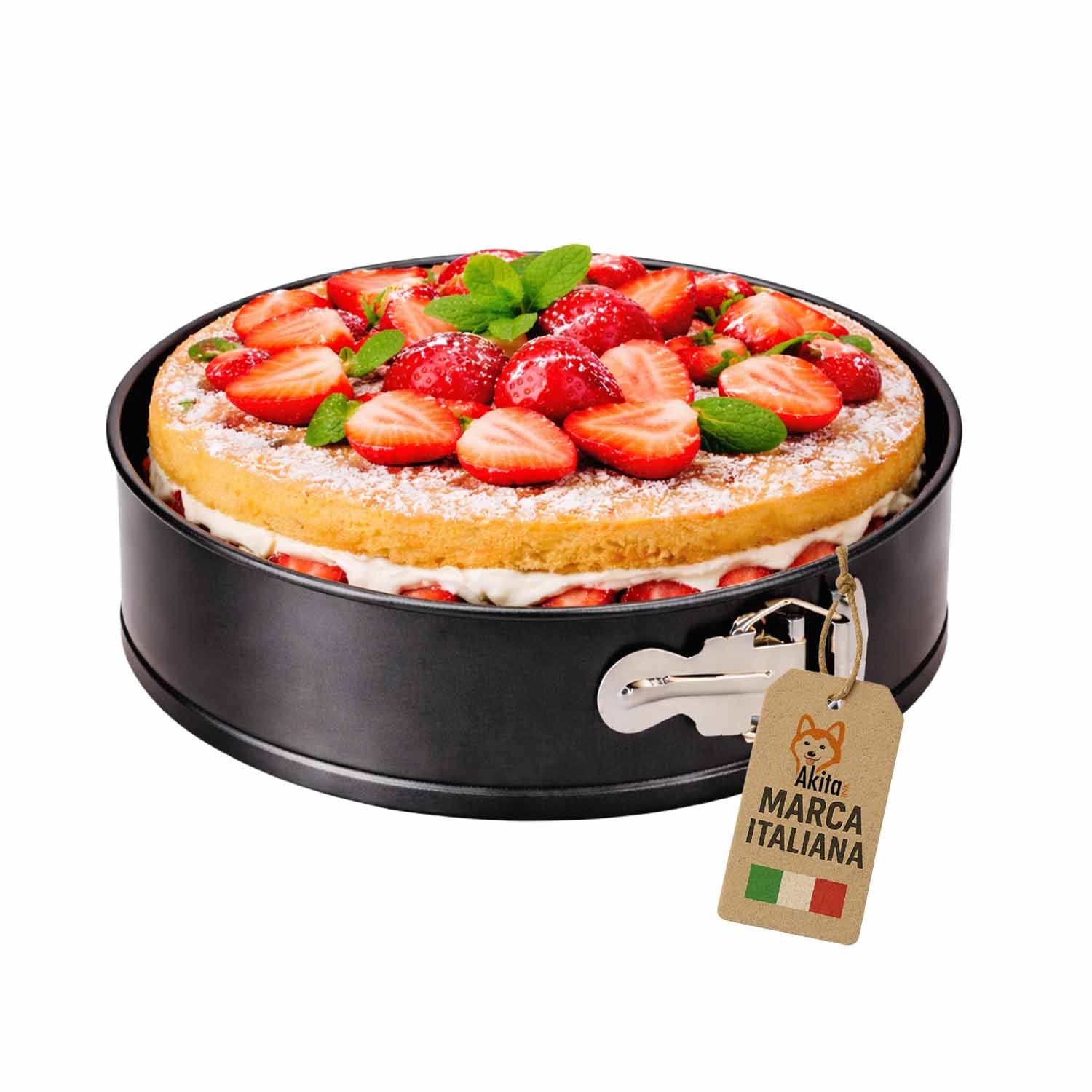 Stampo Torta a Cerniera 22 cm Antiaderente foto 2