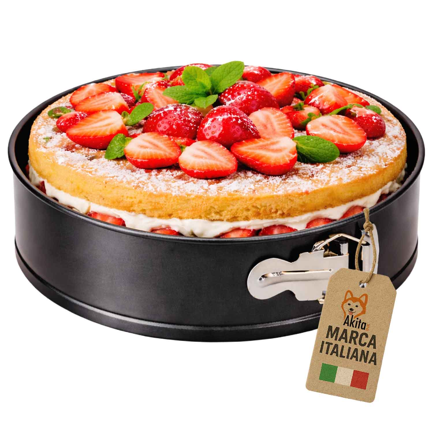 Stampo Torta a Cerniera 28 cm Antiaderente foto 2