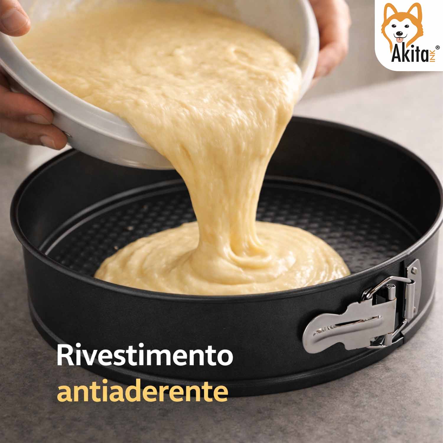 Stampo Torta a Cerniera 26 cm Antiaderente foto 4
