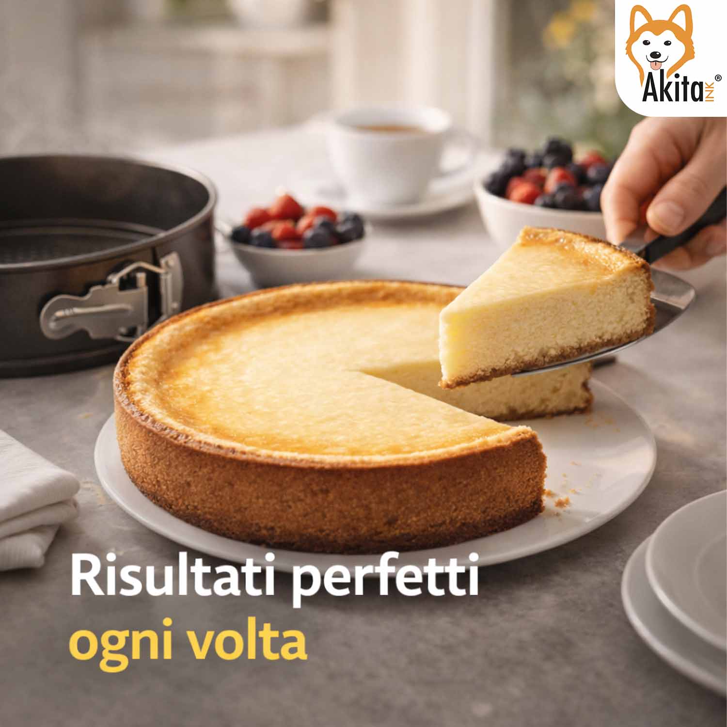 Stampo Torta a Cerniera 18 cm Antiaderente foto 5