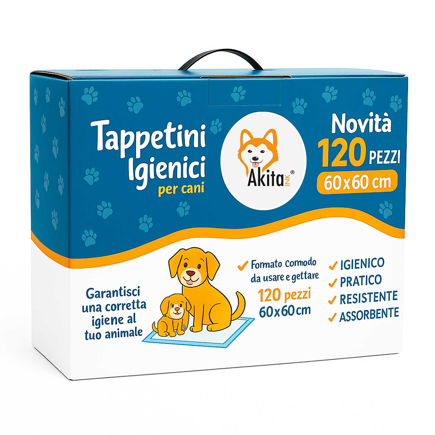 Traversine Igieniche per Cani 60x60 - Tappetini Assorbenti foto 2