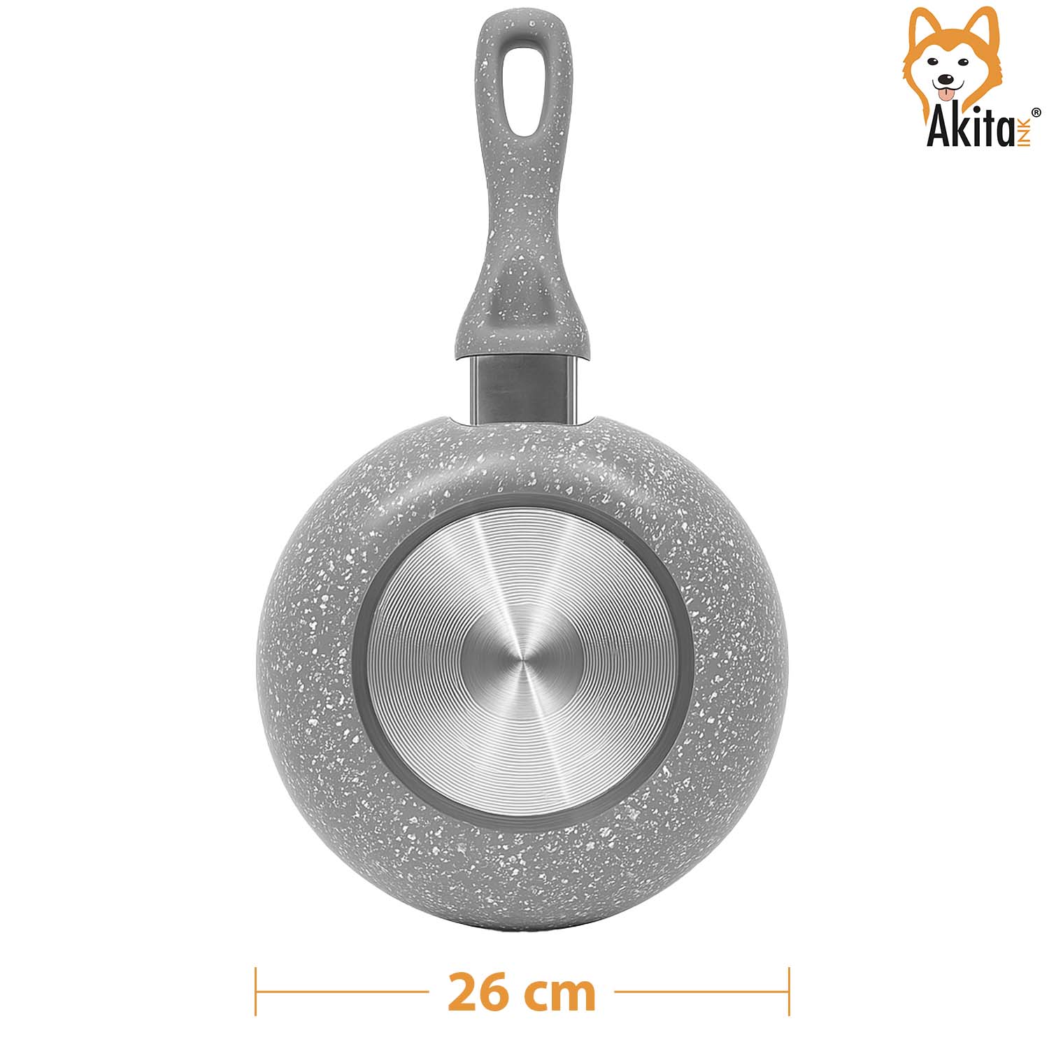 Padella Rara 26 cm Effetto Pietra Antiaderente foto 5