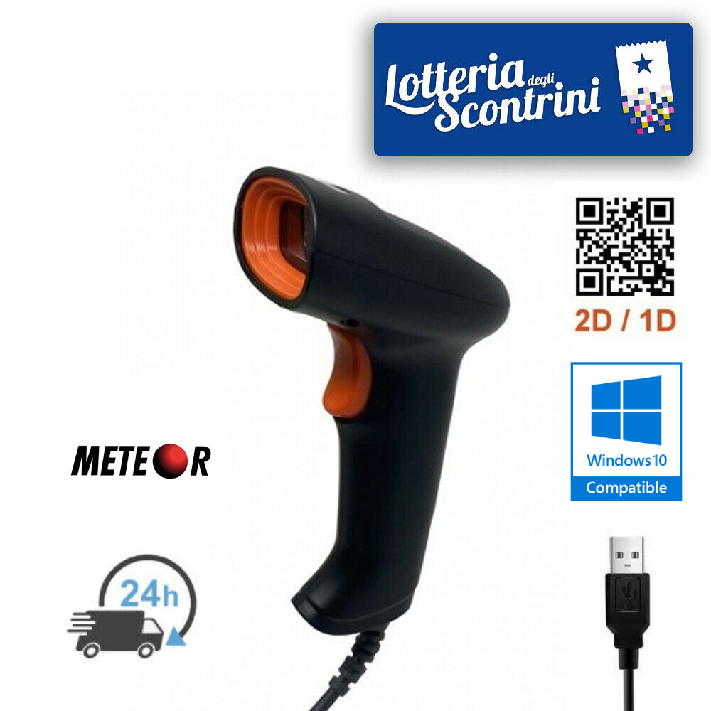 Yanzeo Lettore Codici A Barre USB CCD - Plug And Play Per PC, Mac, Linux - Foto 4