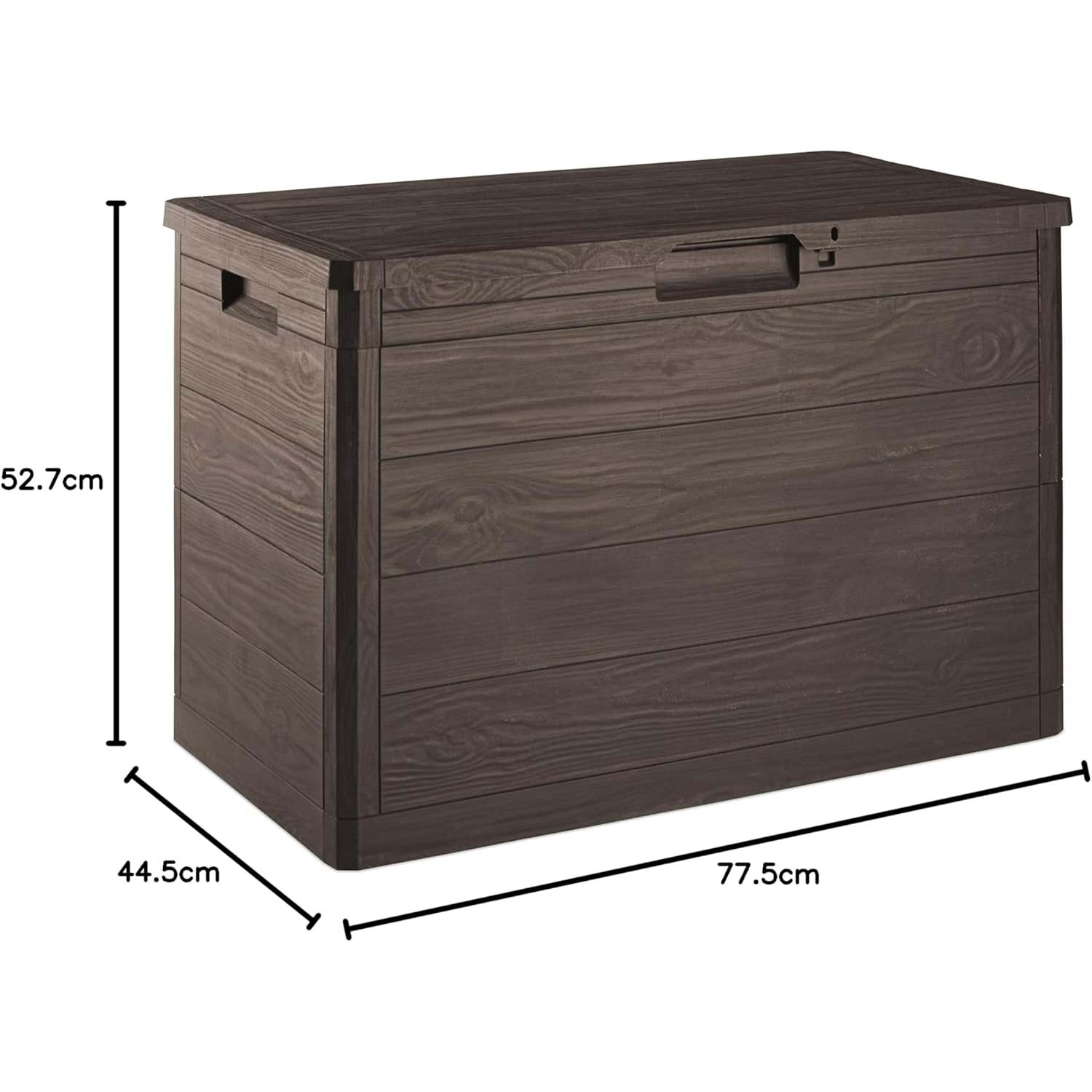 Toomax Multibox Baule portattrezzi da esterni 160L Marrone foto 5