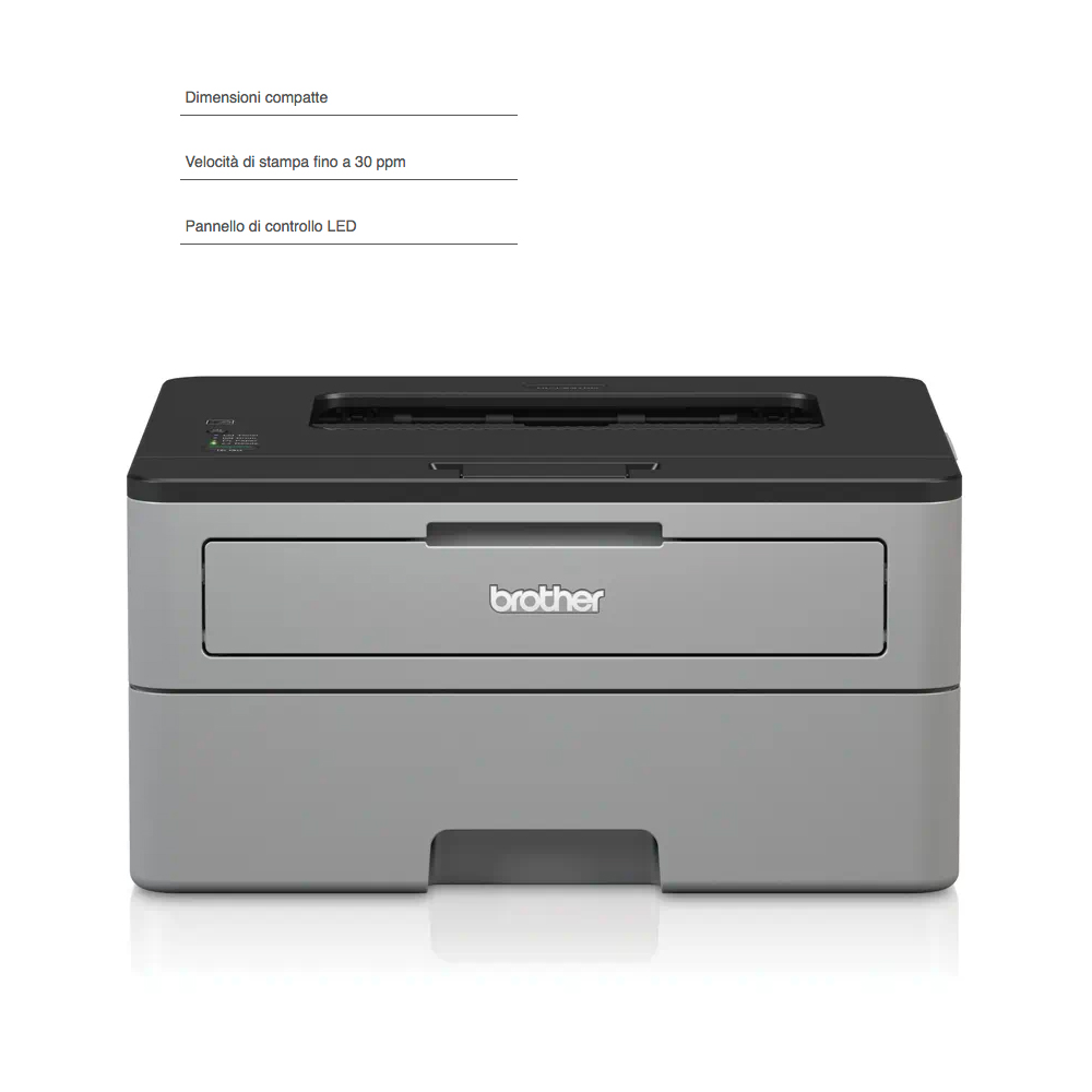 Stampante laser bianco e nero brother HL-L2310D fronte retro 30 pagine al minuto foto 5