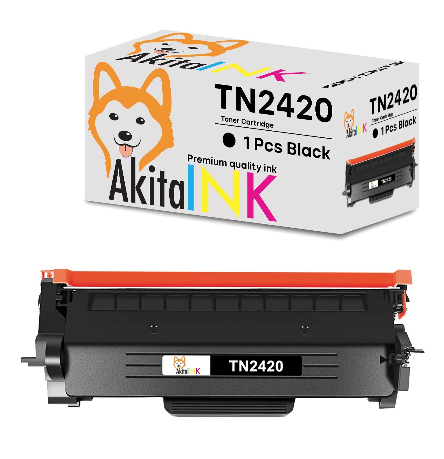 Cartuccia toner brother TN2420 compatibile premium 3000 stampe foto 2