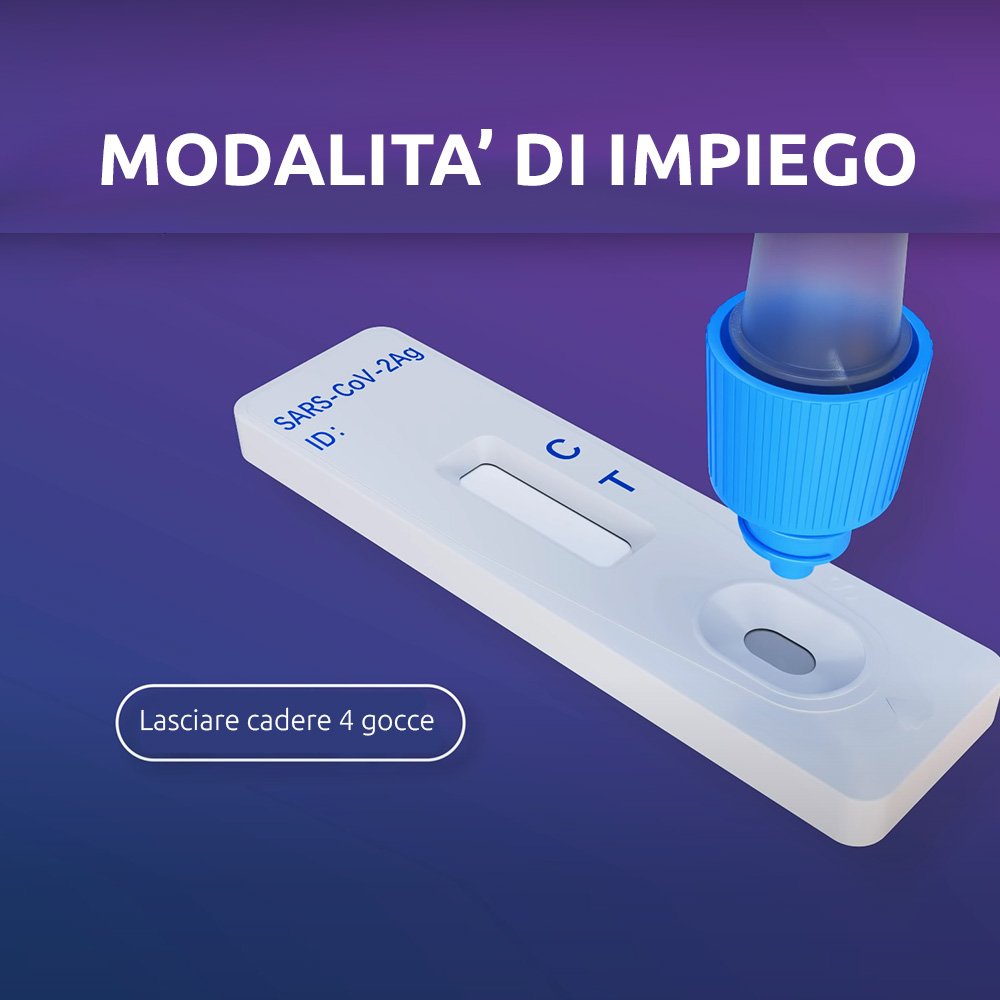 Flowflex Tampone 25 Kit Professionale tamponi nasali per test rapido SARS-CoV-2 foto 5