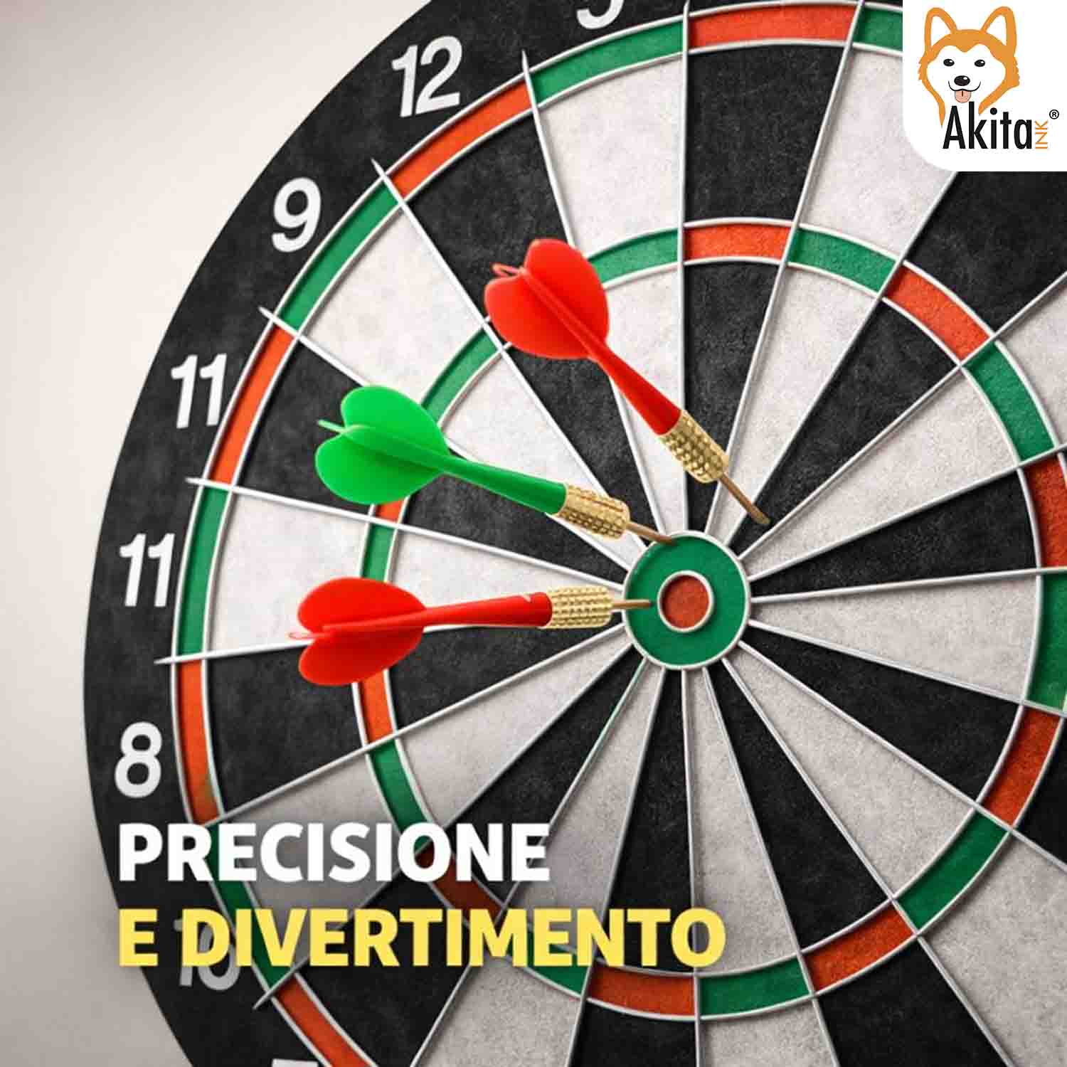 Tiro al Bersaglio 36 cm con 6 Freccette foto 5