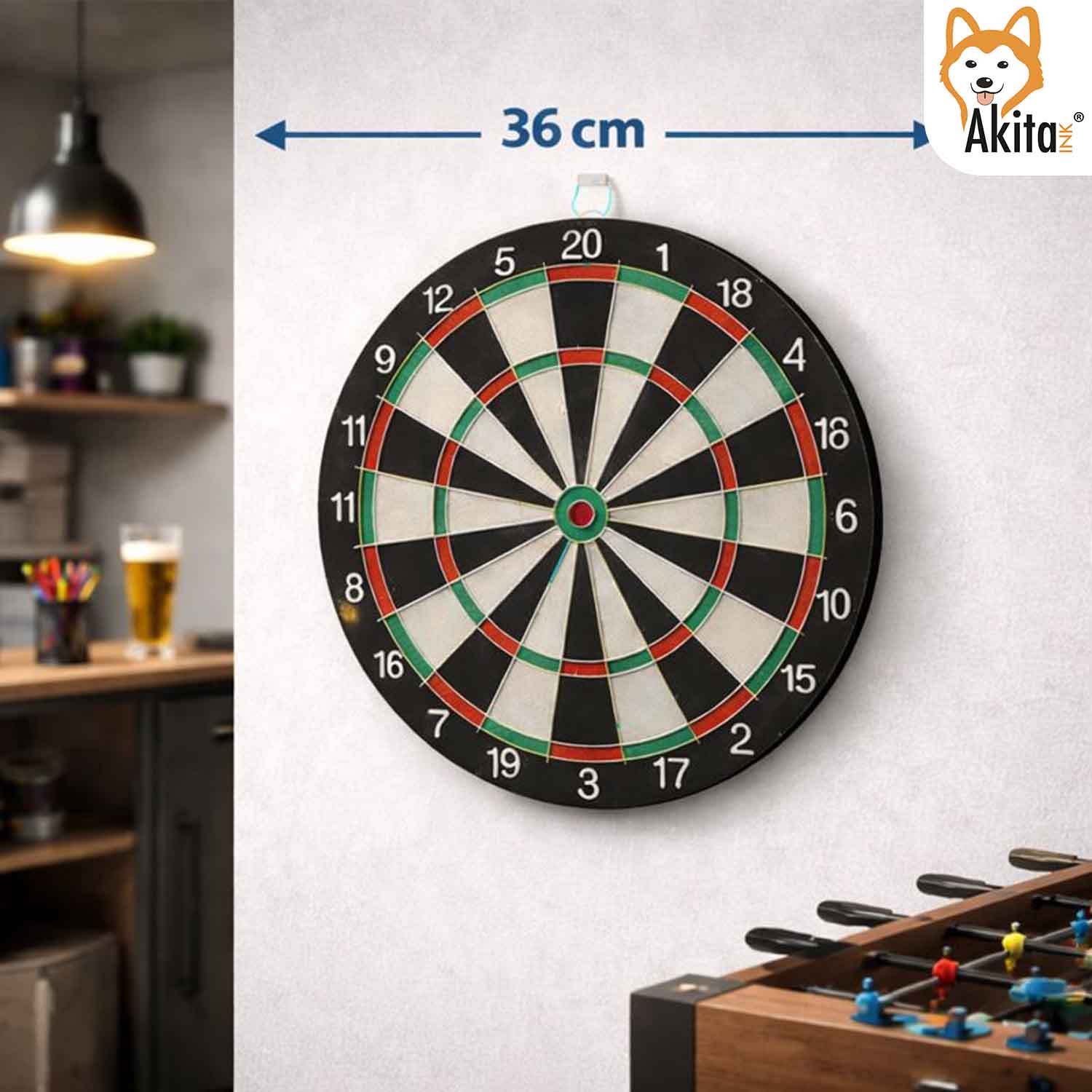 Tiro al Bersaglio 36 cm con 6 Freccette foto 4