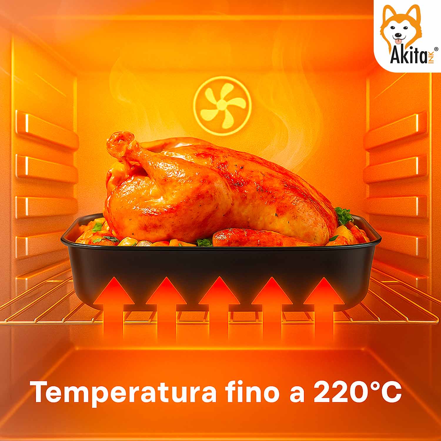 Set 4 Teglie Forno Antiaderenti 20‑35 cm in Acciaio foto 4