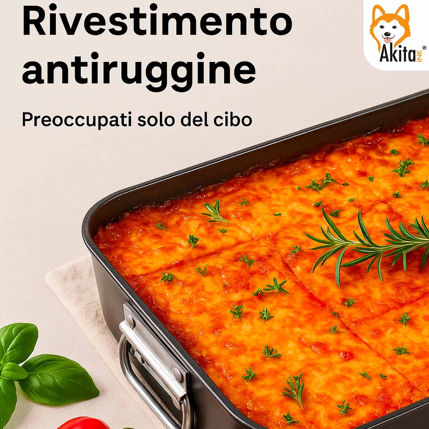 Set 4 Teglie Forno Antiaderenti 20‑35 cm in Acciaio foto 6
