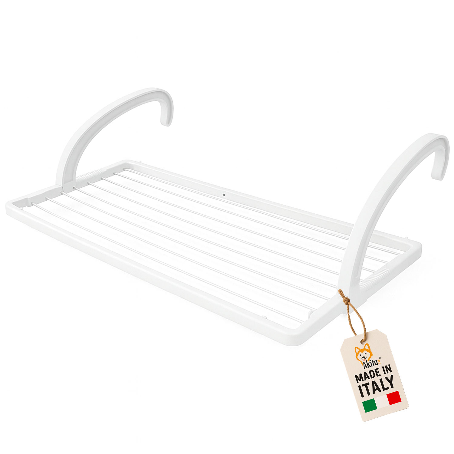 Stendibiancheria sospeso balcone 10050 cm akitaink.