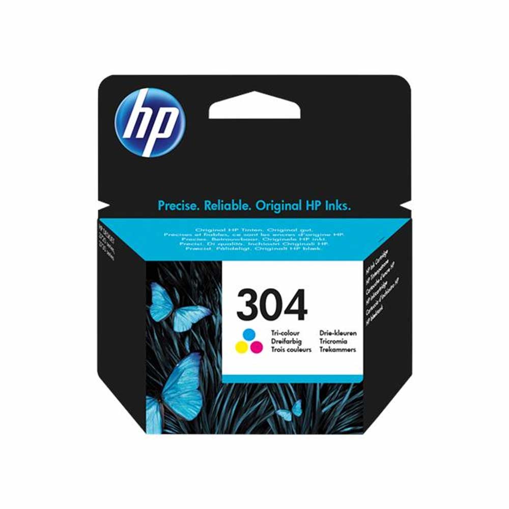Cartuccia originale HP 304 a colori alta resa e qualita' di stampa N9K05AE  foto 2