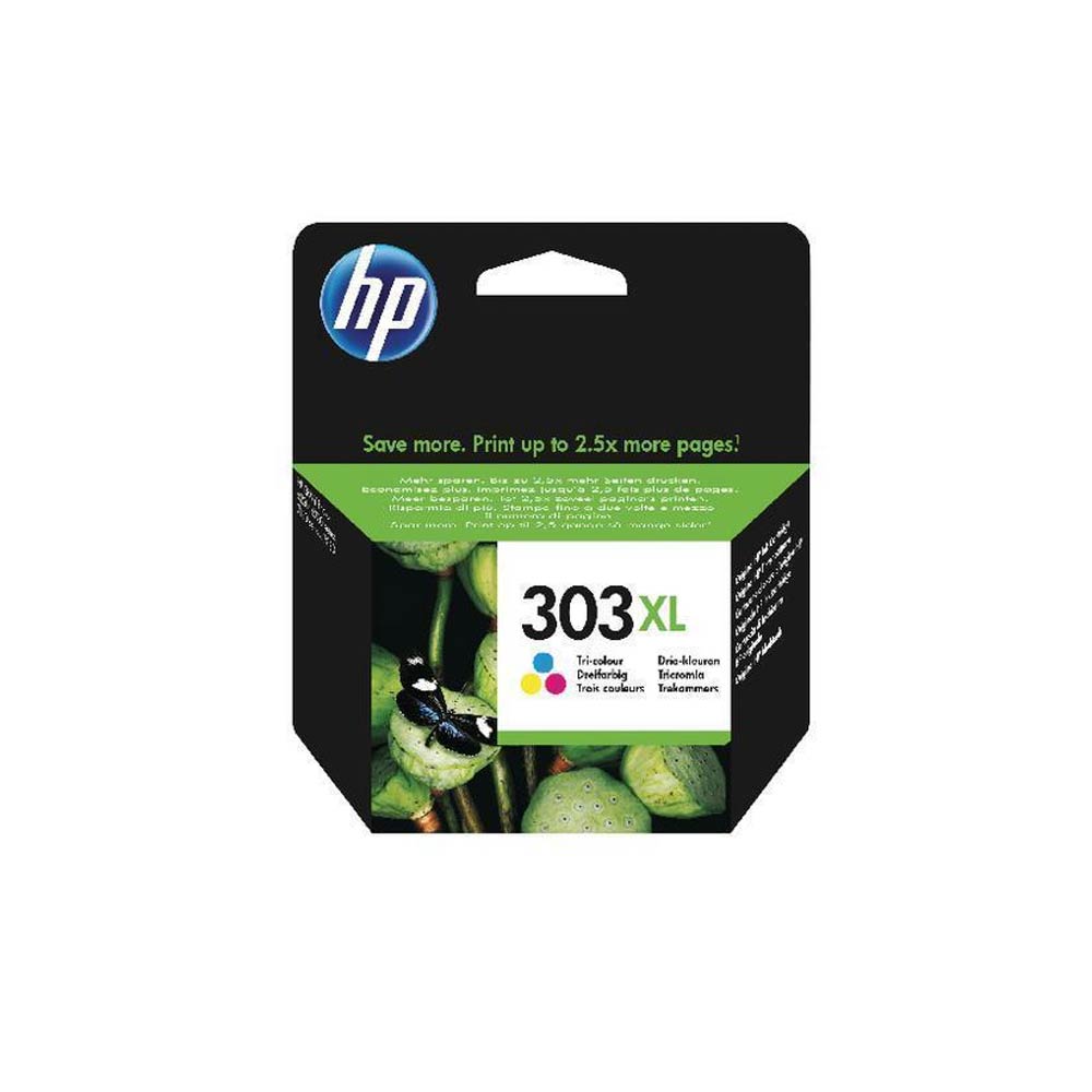 Cartuccia originale HP 303XL inchiostro a colori ad alte prestazioni T6N03AE  foto 2