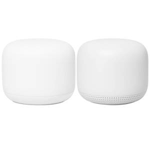Google nest wifi router + point bianco