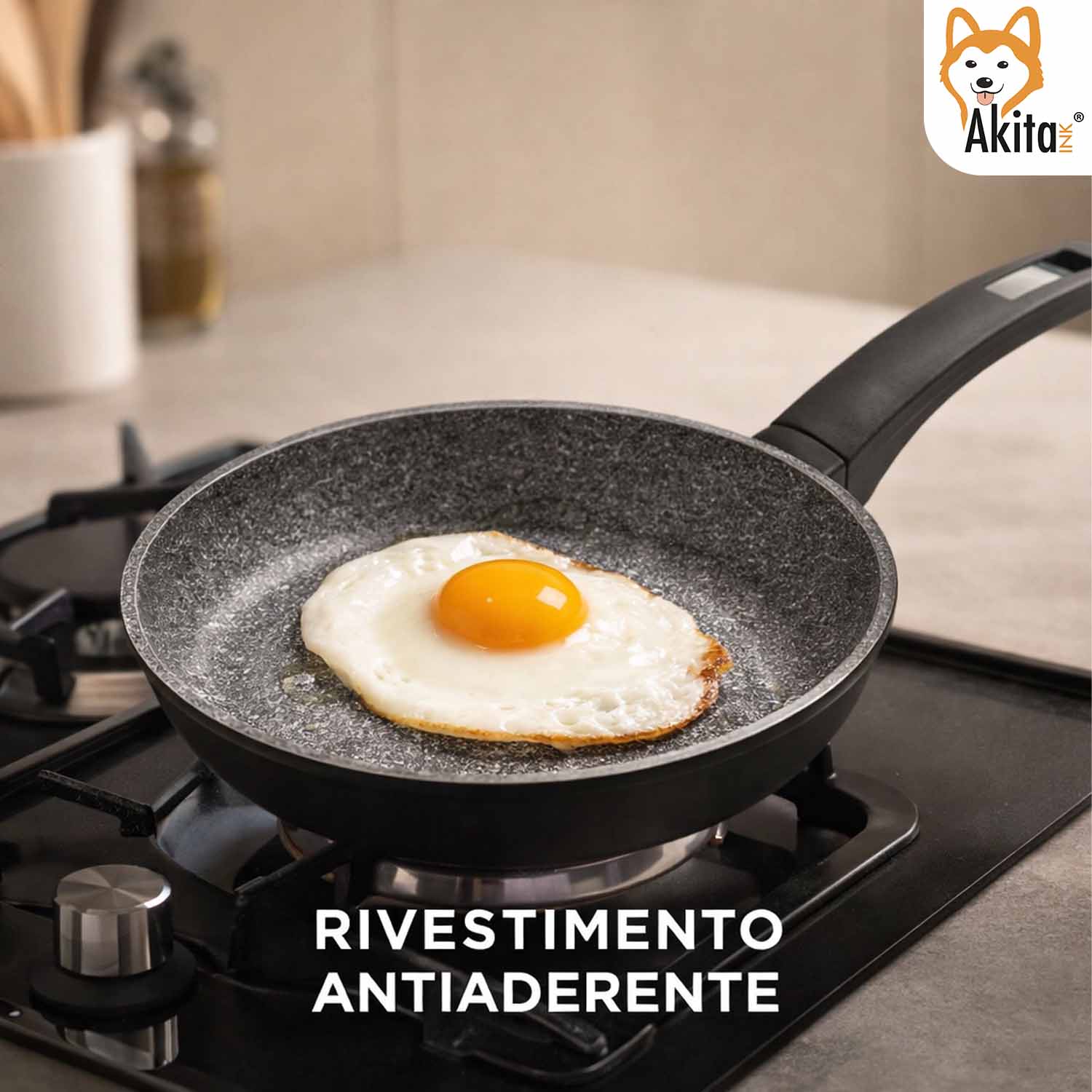 Padella Black 26 cm Induzione Antiaderente foto 3