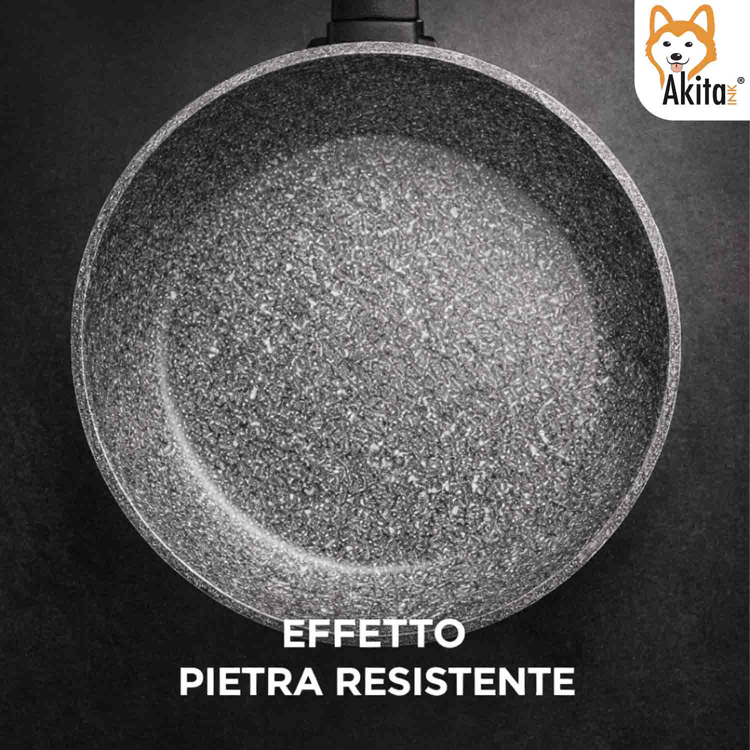 Padella Black 24 cm Induzione Antiaderente foto 4