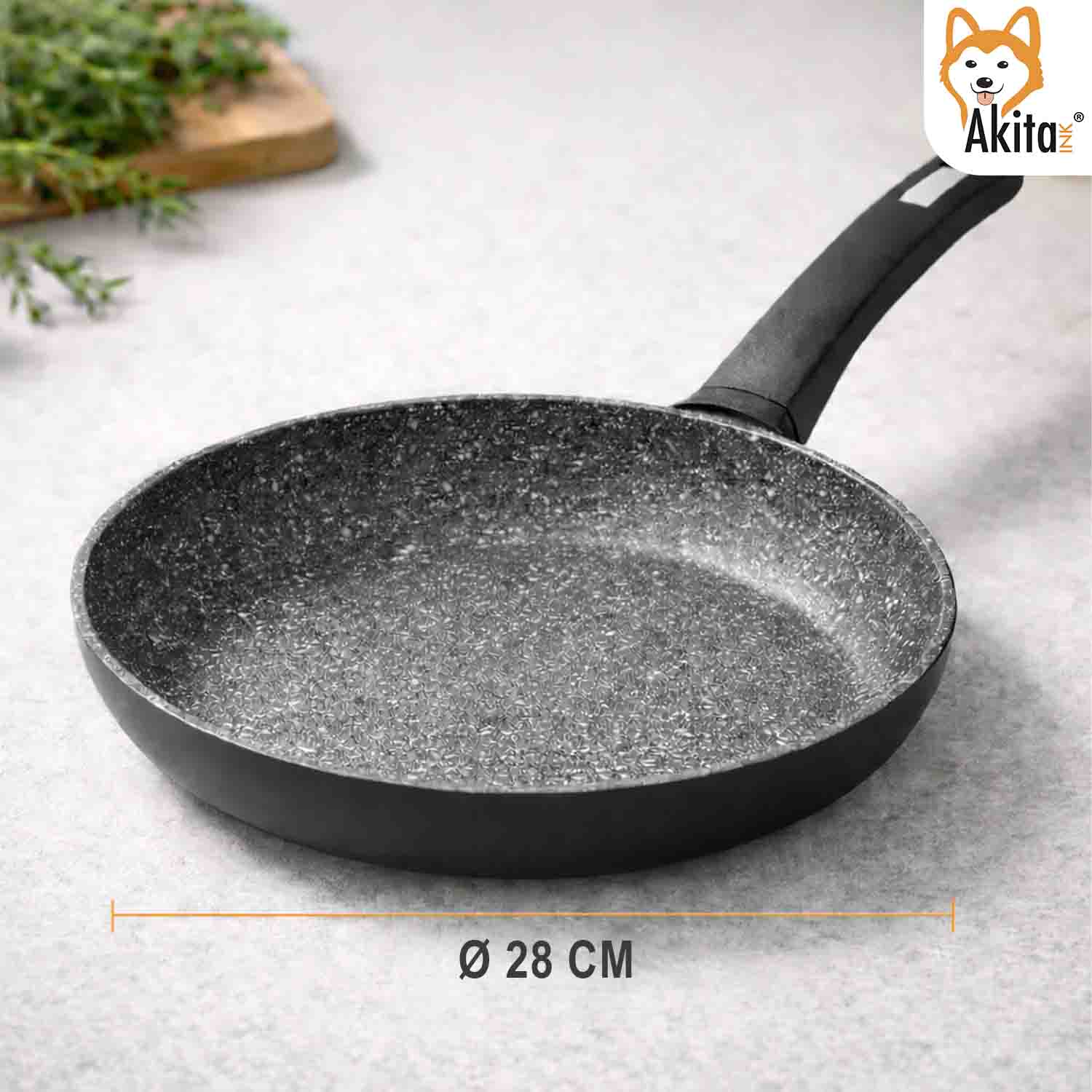 Padella Black 28 cm Induzione Antiaderente foto 6