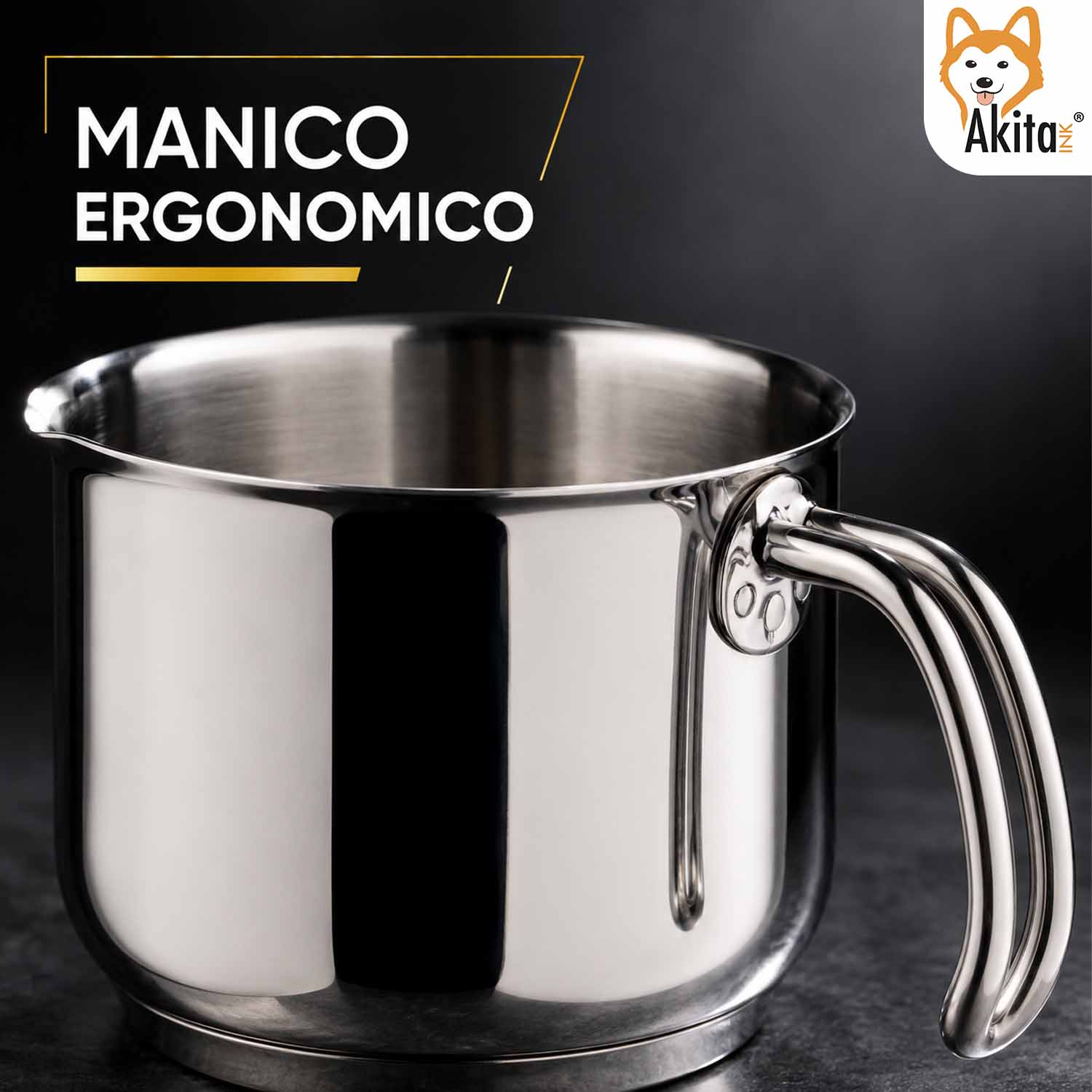 Bollilatte Casseruola Inox 12 cm foto 6