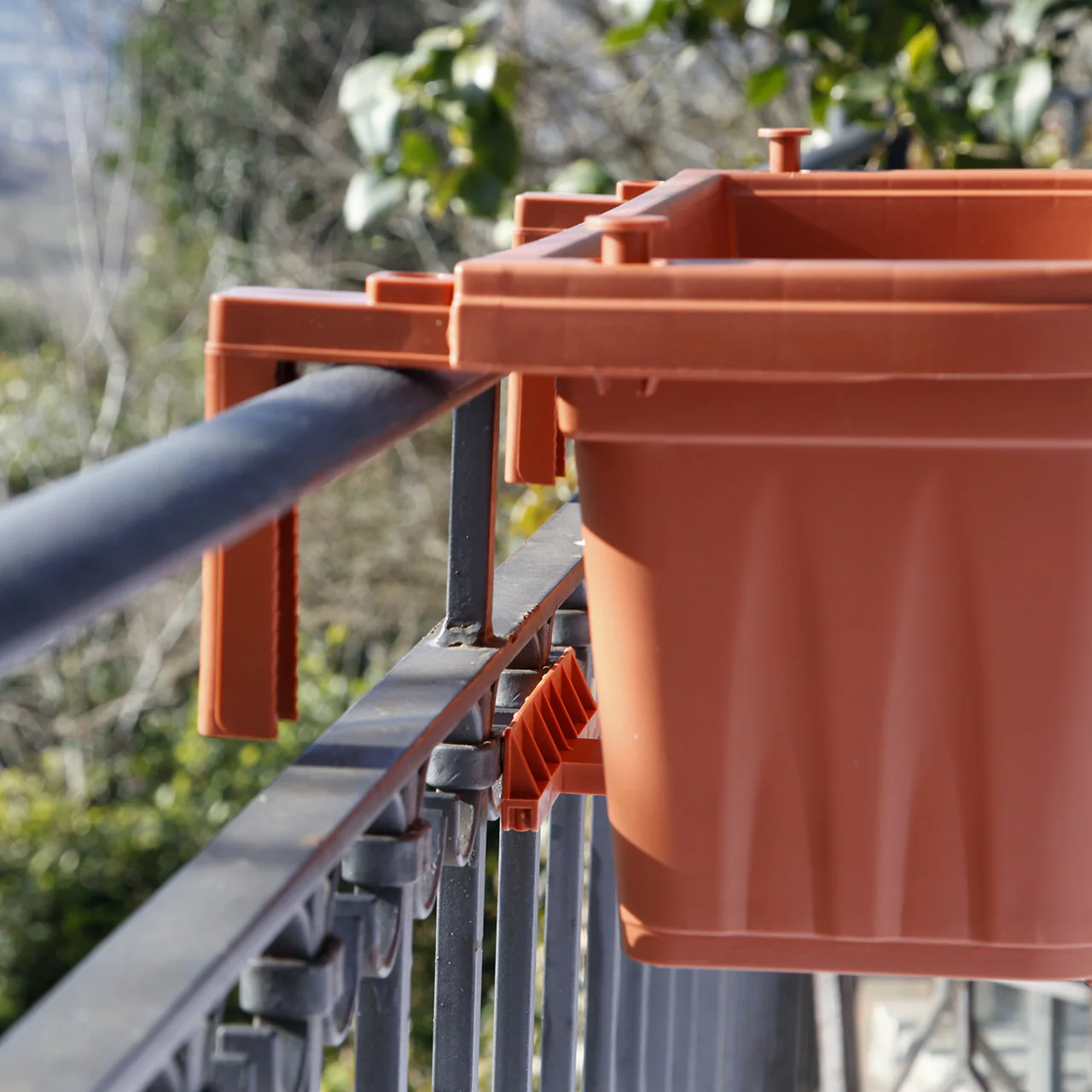 Bama Fioriera Rondine 50 cm Terracotta 1 Pezzo foto 5