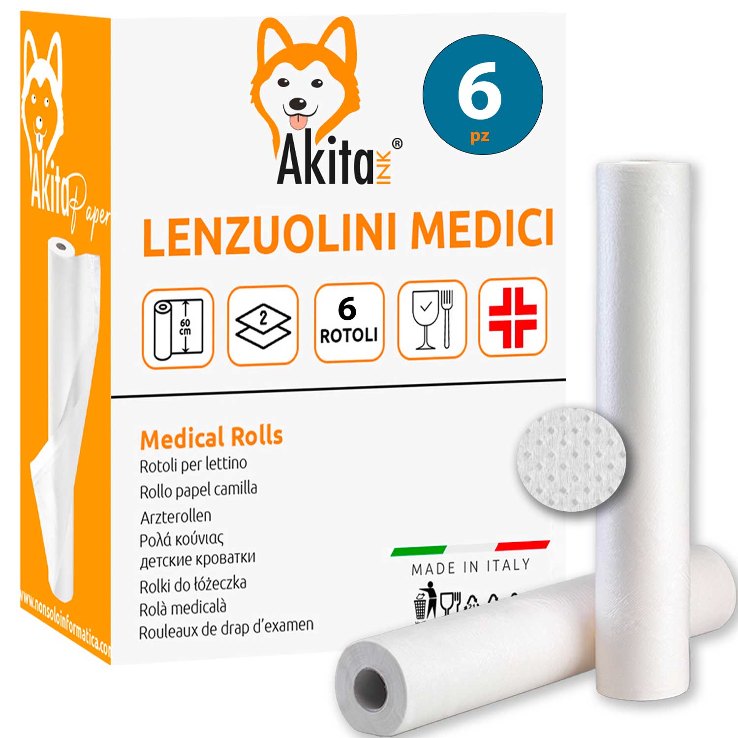 Rotolo Carta Lettino - Per Estetiste, Massaggi e Ambulatori foto 2