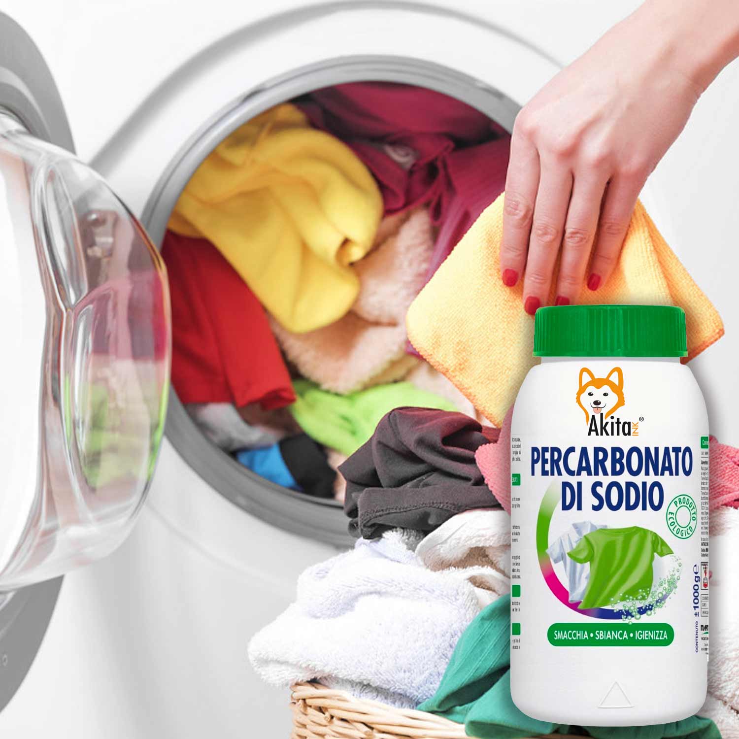 Percarbonato di Sodio Puro 4 Kg | Sbiancante, Smacchiante Igienizzante Ecologico foto 3