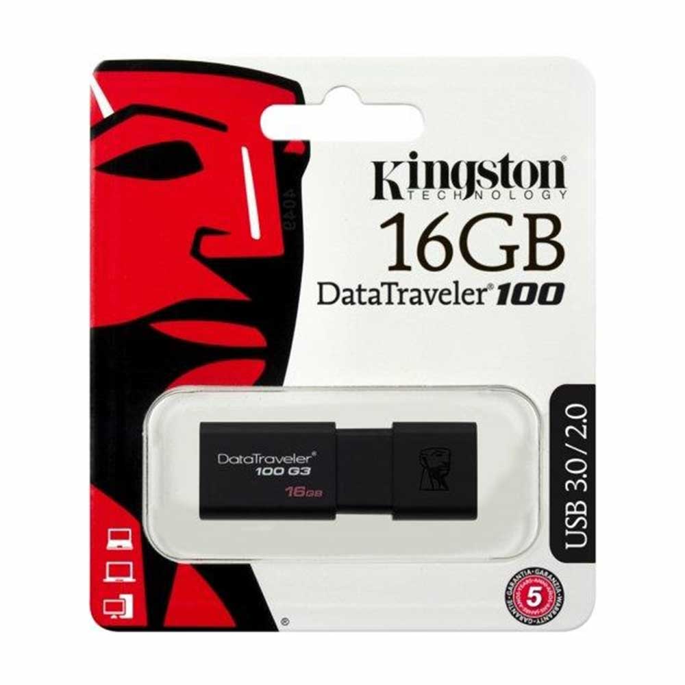 Kingston 16 GB Datatraveler 100 G3 USB 3.0 DT100G3-GB foto 2