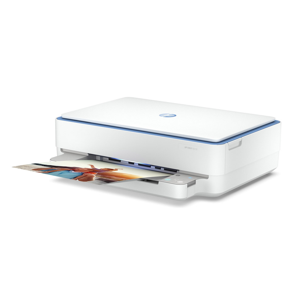 Stampante HP Envy 6010 AIO a getto di inchiostro fronte-retro automatico Wi-FI foto 3